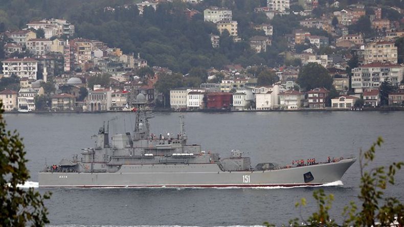 سفن روسية تقصف “داعش” في سوريا