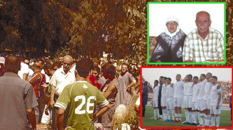 لاعبو الخضر يعزون سعدان في والدته ويعاهدونه على إهداء الفوز لروحها