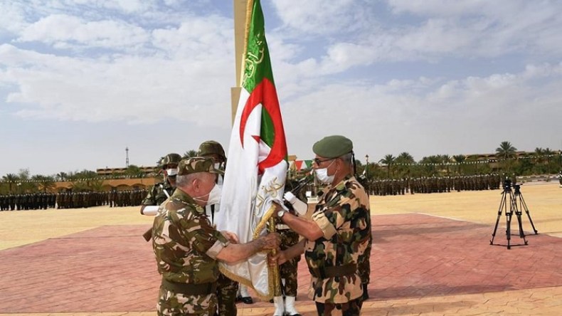 تنصيب اللواء عمر تلمساني قائدا للناحية العسكرية الرابعة