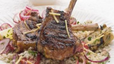 Recipe/Harissa lamb with couscous and artichokes