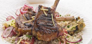 Recipe/Harissa lamb with couscous and artichokes