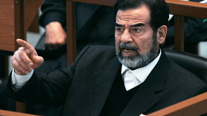 هذا ما كان يفعله صدام حسين في أيامه الأخيرة