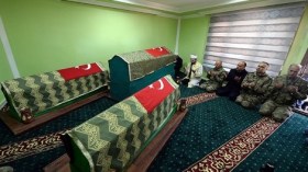 “سليمان شاه” يُنقل إلى ضريح مؤقت في تركيا
