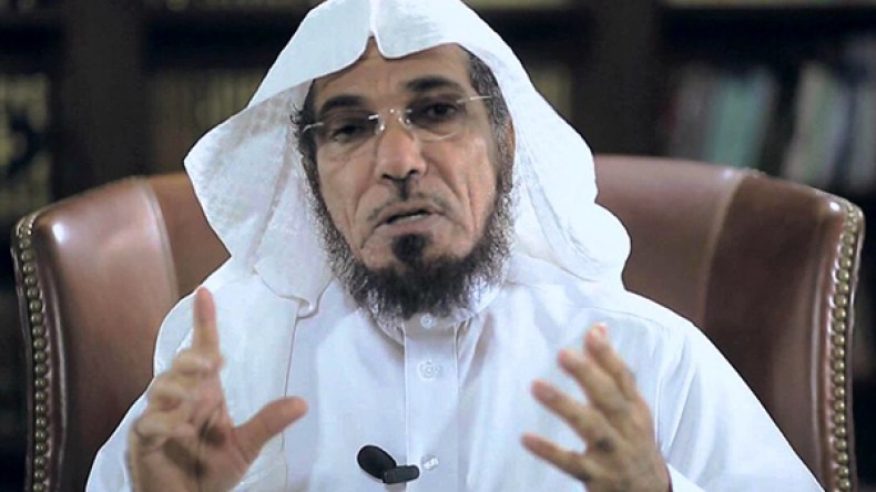 نجل سلمان العودة يتلقى اتصالاً هاتفياً من والده