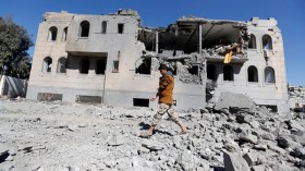 39 قتيلاً في ضربة لطيران التحالف في صنعاء