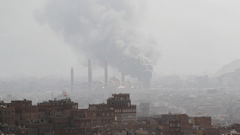 التحالف يقدم دعماً جوياً لقوات صالح في صنعاء