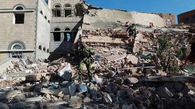 قتلى في غارة للتحالف على مقر للشرطة في صنعاء