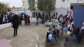 أطفال معاقون يبهرون الأصحاء في يومهم العالمي بأولاد جلال