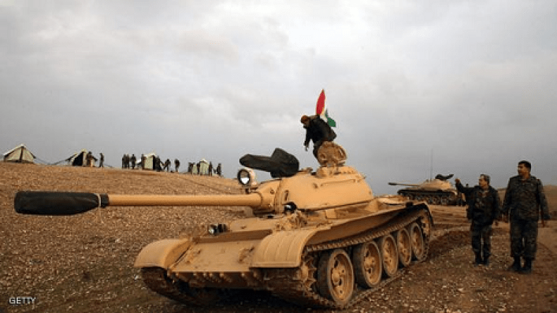 قوات كردية تحل محل الشرطة العراقية في محيط كركوك