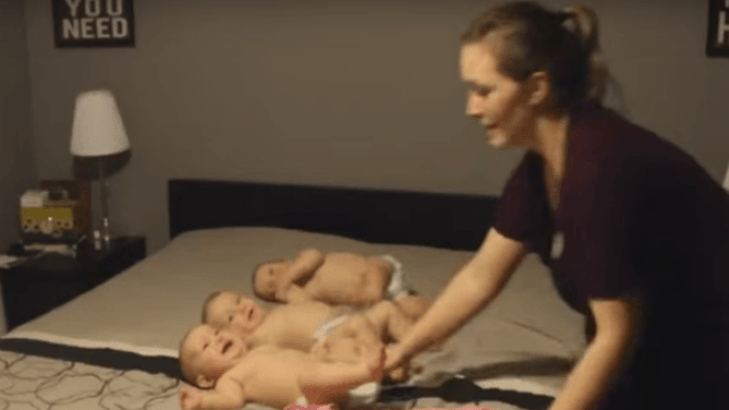 أم لـ 4 رضّع توائم تذهل العالم بـ42 مليون مشاهدة!