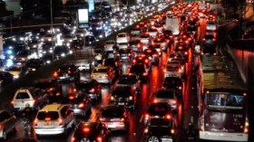 طوابير السيارات في ساوباولو تمتد بطول 344 كلم