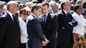 ساركوزي يدعم ماكرون في مواجهة لوبان