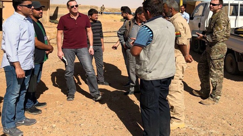 وزير سعودي يزور شمال سوريا