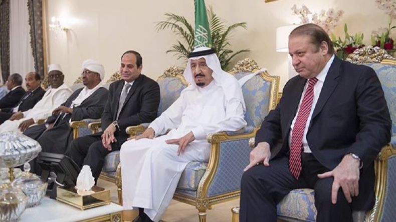 حشد سياسي يشارك في اختتام مناورات “رعد الشمال” في السعودية