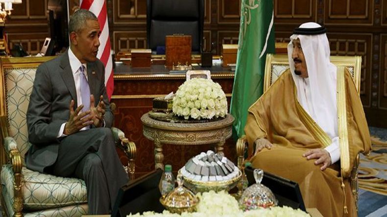 أوباما يبحث مع الملك سلمان العلاقات بين البلدين وصراعات المنطقة