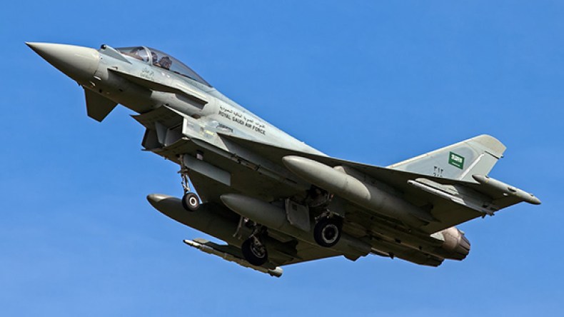 مقتل طيار في تحطم مقاتلة سعودية في اليمن