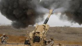 مقاتلو المقاومة الشعبية يصدون الحوثيين جنوبي اليمن