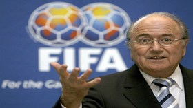 Le président de la FIFA, Sepp Blatter, le 30 avril prochain à Alger