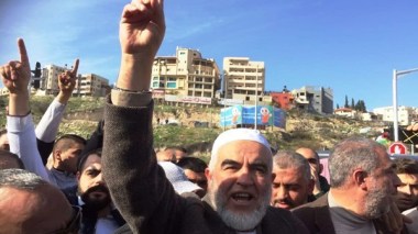 استقبال حافل للشيخ رائد صلاح