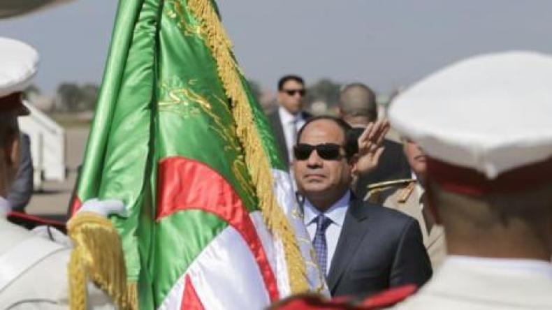 زيارة السيسي للجزائر انحراف للدبلوماسية الجزائرية