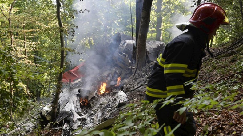 قتلى في اصطدام طائرتين في سلوفاكيا