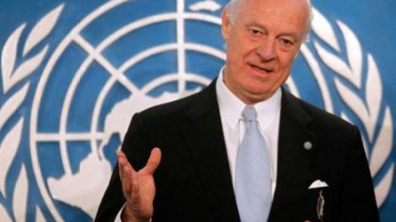 دي ميستورا يخلف الإبراهيمي كمبعوث للأمم المتحدة في سوريا