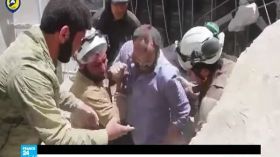 عناصر القبعات البيضاء في سوريا ينالون جائزة نوبل البديلة