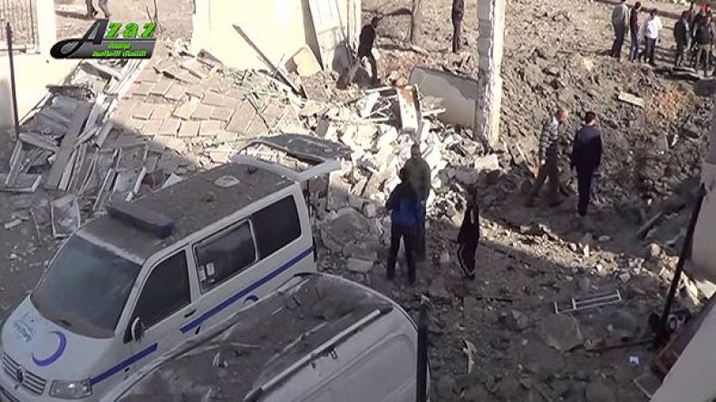 فرنسا وتركيا: قصف المستشفيات في شمال سوريا “جريمة حرب”