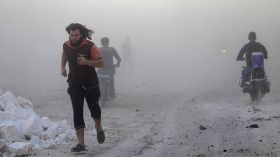 روسيا تقصف مناطق المعارضة السورية قرب موقع إسقاط طائرتها