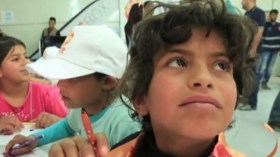 الأردن: مكتبة متنقلة في مخيم الأزرق للاجئين