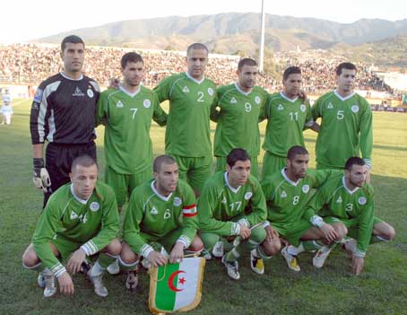 The “Greens” of Algeria vow to make good showing in Angola