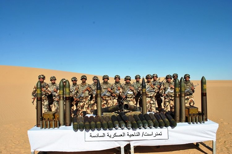 Une importante quantité d’obus découverte au Sud algérien