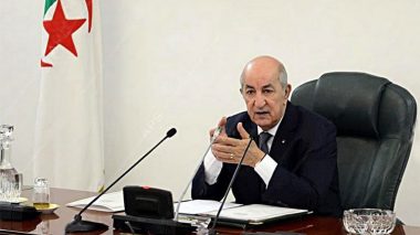 Tebboune préside une réunion du Conseil des ministres