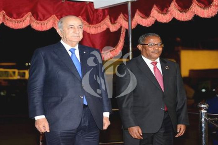 Tebboune s’entretient avec son homologue égyptien et le Premier ministre palestinien