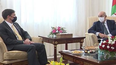 Abdelmadjid Tebboune reçoit le secrétaire américain à la Défense