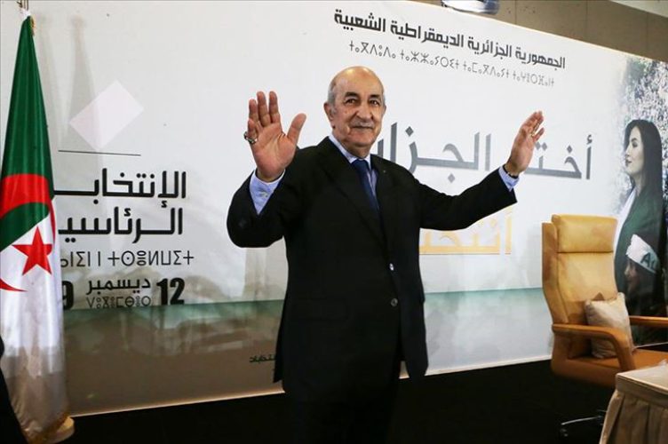 Tebboune prêtera serment avant le début de la semaine prochaine