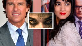 الجزائرية صوفيا بوتلة تتصدر الفيلم الدعائي “للمومياء” مع توم كروز”