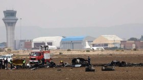 مقتل طيار في تحطم مقاتلة إسبانية قرب مدريد