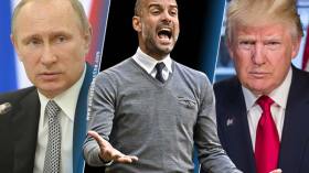 غوارديولا يدعو ترامب وبوتين لحل أزمة سوريا