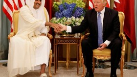 ترامب يشكر قطر على جهودها في مكافحة الإرهاب