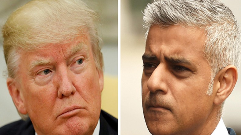 عمدة لندن صادق خان يوجه رسالة قاسية إلى ترامب