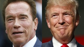 شوارزنيغر يتحدى ترامب