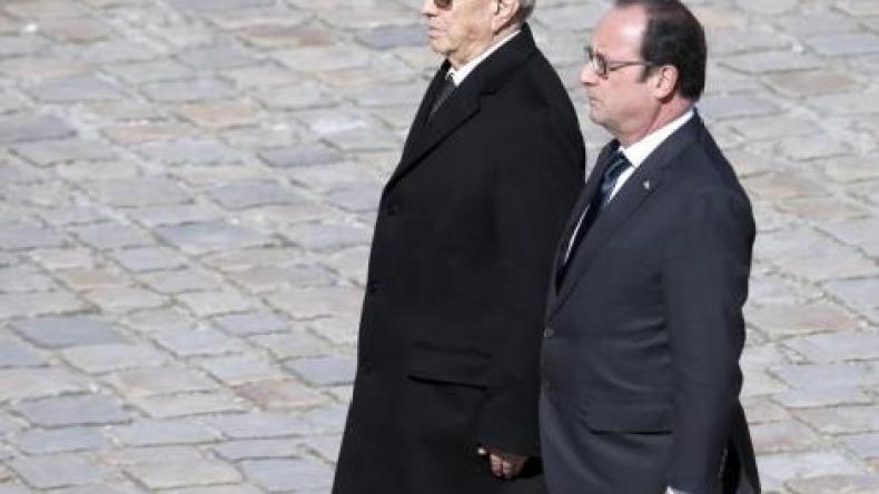 الأمن يتصدر مباحثات الرئيس التونسي في فرنسا