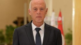 Arrivée du président tunisien Kaïs Saïed à Alger
