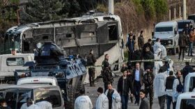 مقتل ستة عناصر أمنية في انفجار قنبلة جنوب شرق تركيا