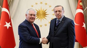 وزير الخارجية الأمريكي يجري محادثات في تركيا