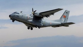 سقوط طائرة عسكرية تركية ومقتل طاقمها