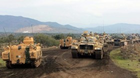 قتيلان في سقوط صاروخ على معسكر تركي قرب حدود سوريا