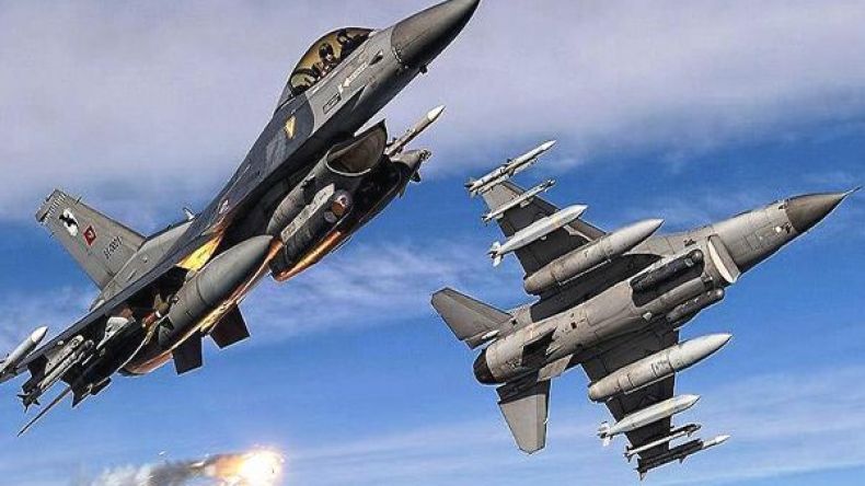 مقاتلات تركية تقصف 15 موقعاً لـ”داعش” شمال سوريا