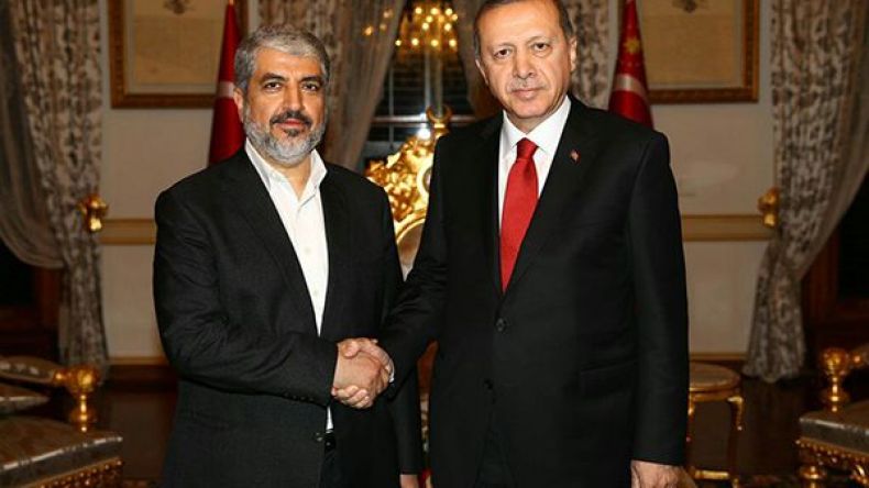 أردوغان يستقبل خالد مشعل في إسطنبول